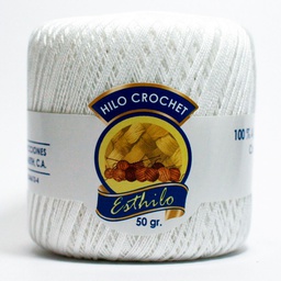 [156100BCO] HILO TEJER ESTHILO CROCHET 50G (00BCO)